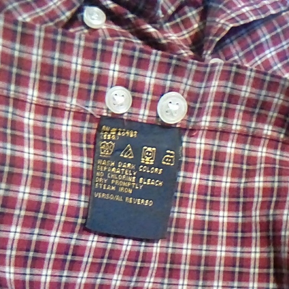 TOMMY HILFIGER Lion Crest Button Down Shirt LG - Picture 4 of 5